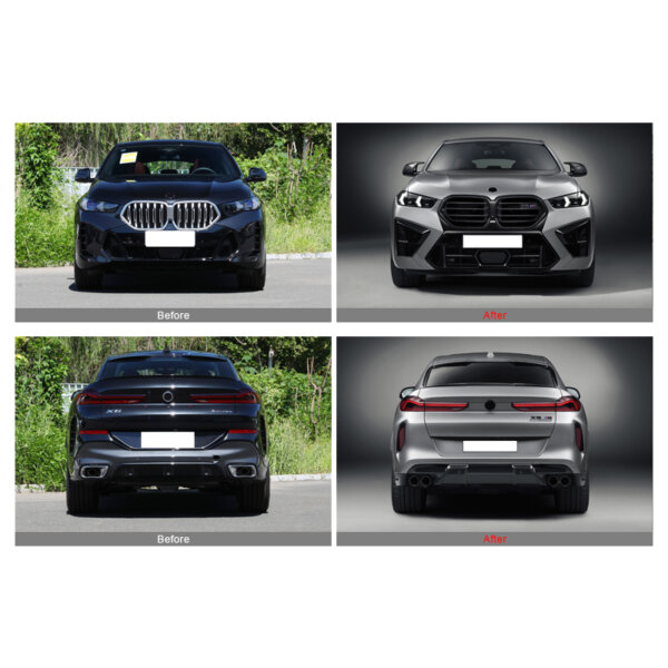 BMW X6 Body Kit For G06 LCI 2023 To X6M