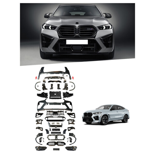 BMW X6 Body Kit For G06 LCI 2023 To X6M