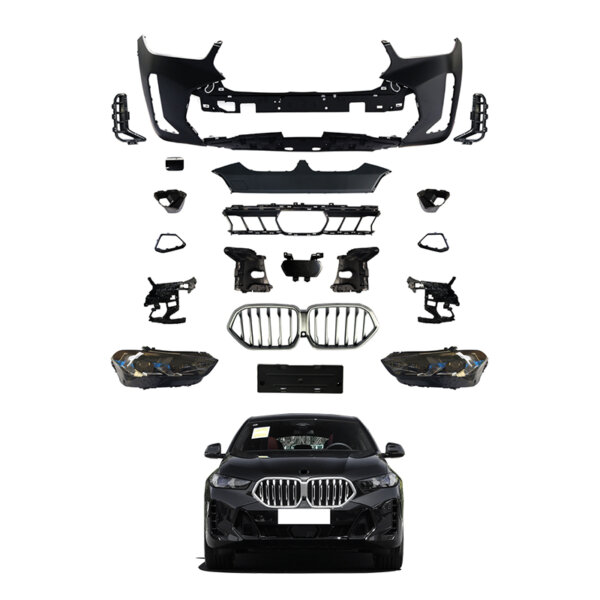 Body Kit for BMW X6 G06 LCI 2019-2022 Upgrade to X6 2023 M-TECH Body Kit