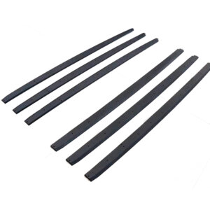 Gloss Black Side Skirts Side Spoiler For Ford Mustang 2018-2022