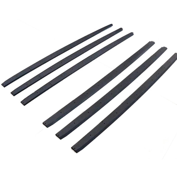 Gloss Black Side Skirts Side Spoiler For Ford Mustang 2018-2022