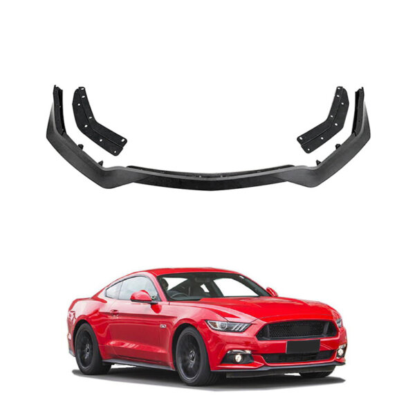 Front Bumper Lip For Ford Mustang Gt500 2018-2023 Front Spoiler