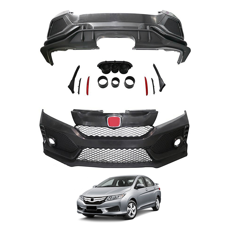 PP Material Bumper Lip Body Kit For Honda City