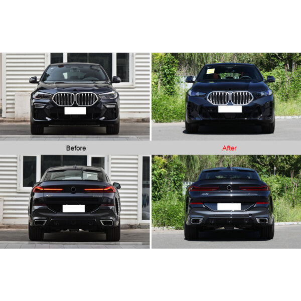 Body Kit for BMW X6 G06 LCI 2019-2022 Upgrade to X6 2023 M-TECH Body Kit