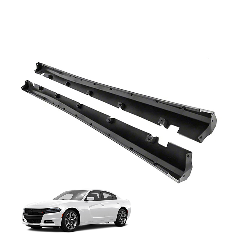 Srt Style Auto Parts Side Skirt For Dodge Charger 2015-2022 PP Material