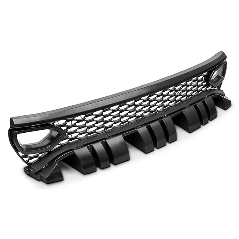 Srt Style Front Grille With Led Light For Dodge Charger 2015-2023