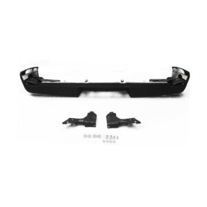 Chrom Color Iron And Plastic 4x4 Rear Bumper For Chevrolet Silverado 2014-2018