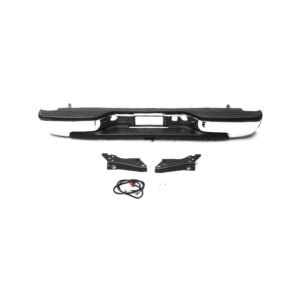 Chrom Color 4x4 Rear Bumper For Chevrolet Silverado 1999-2007