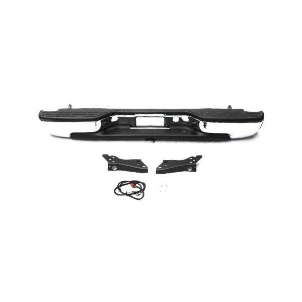 Chrom Color 4x4 Rear Bumper For Chevrolet Silverado 1999-2007