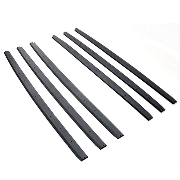 Gloss Black Side Skirts Side Spoiler For Ford Mustang 2018-2022