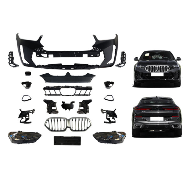 Body Kit for BMW X6 G06 LCI 2019-2022 Upgrade to X6 2023 M-TECH Body Kit