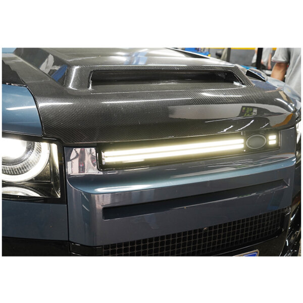 Grille With Led Light For Land Rover Defender 90 110 2020-2023