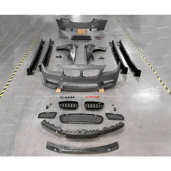 Body Kit With Exhaust For BMW 5 Series F10 F18 Modified To M5