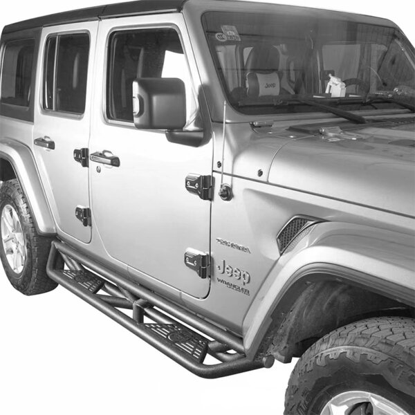 Steel Rock Sliders For Jeep Wrangler JK Side Step Running Board