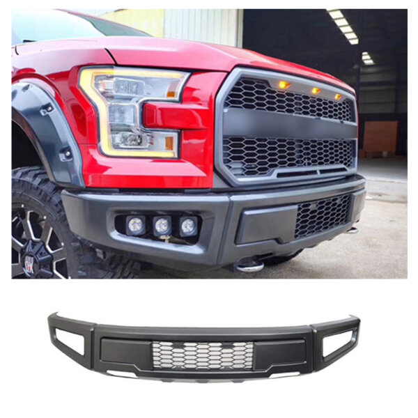 Front Bumper Fits For Ford F150 2015-2017 Conversion Bumper -Raptor Front Bumper