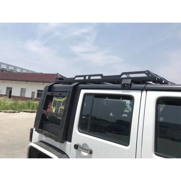 Cargo Rack Basket Compatible for Jeep Wrangle Jk Heavy Duty