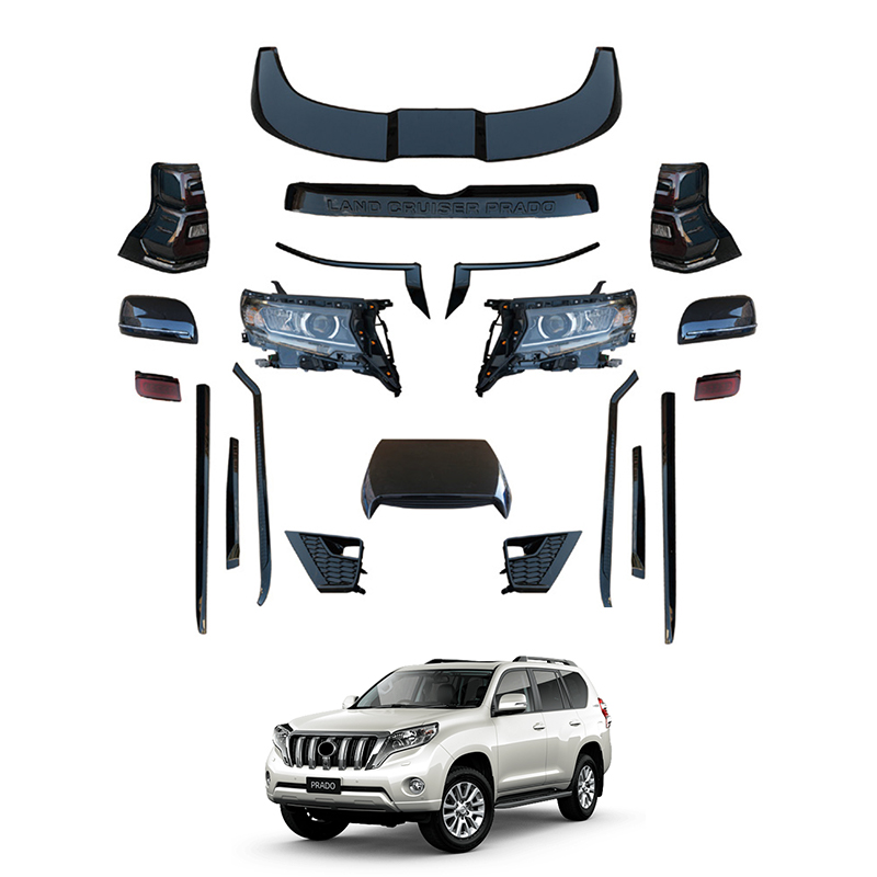 Limgene Body Kit For Prado 22 Body Kit Upgrade To Prado Black Facelift Style