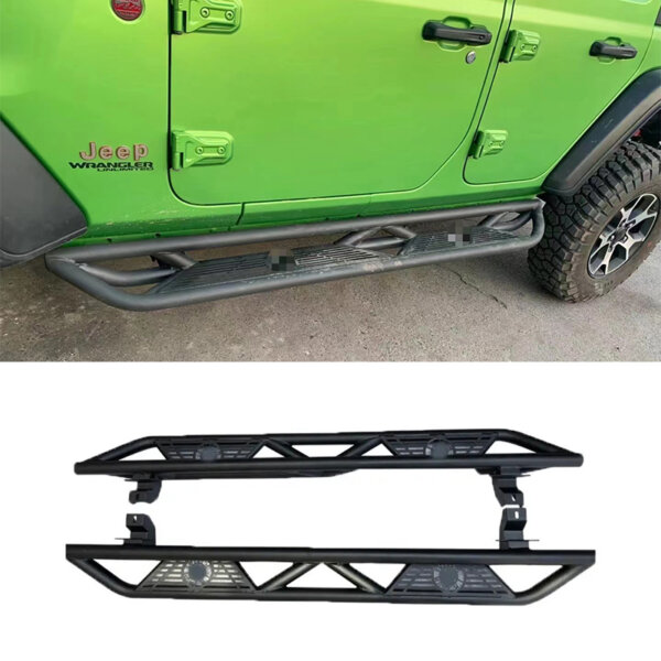 Steel Rock Sliders For Jeep Wrangler JK Side Step Running Board