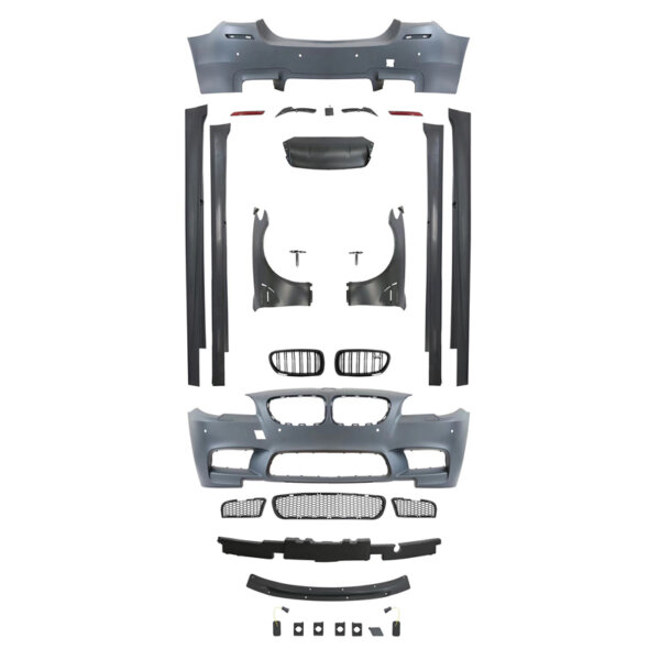 Body Kit With Exhaust For BMW 5 Series F10 F18 Modified To M5