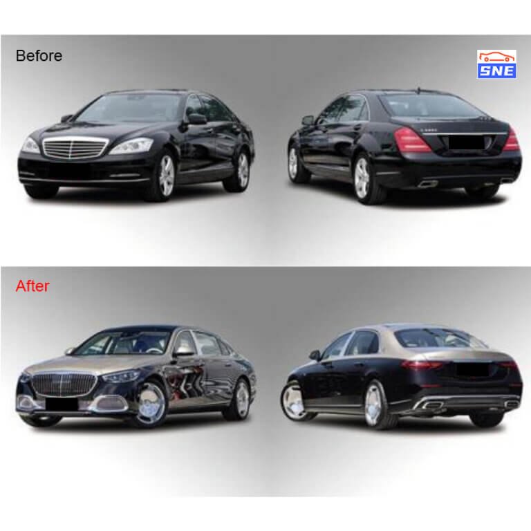 Mercedes W221 S Class Convert To W223 Maybach Body Kit - Saili New Energy