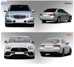 Mercedes-Benz W212 upgraded to W213 AMG Body Kit