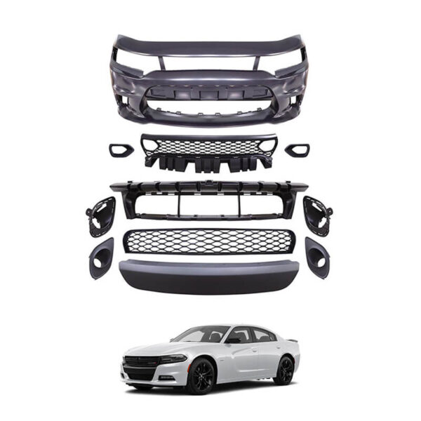 Hellcat Style Front Bumper Kit for Dodge Charger 2019-2023