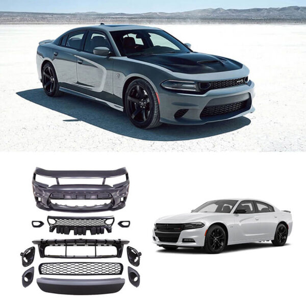 Hellcat Style Front Bumper Kit for Dodge Charger 2019-2023